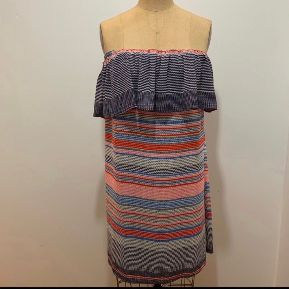 TopShop Summer Beach Off the shoulder Pattern Dress or Coverup 10